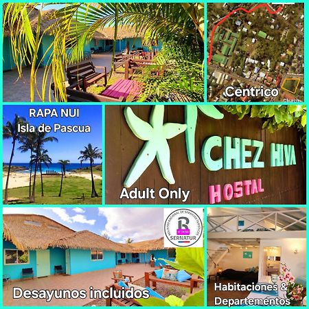 Hotel & Apartments "Chez Hiva" Hanga Roa Buitenkant foto
